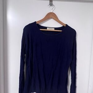 Deep Blue Long Sleeve Top by Arula (a beautiful soul)